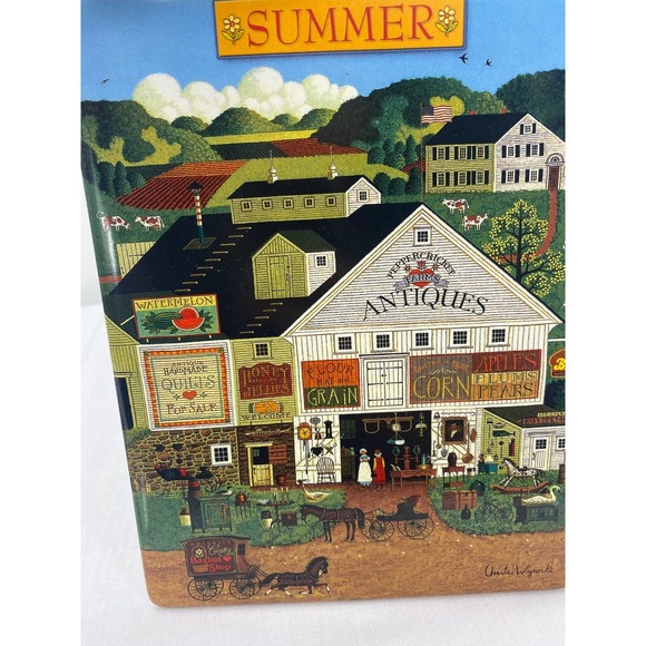 THE BEST OF TIMES by Charles Wysocki SUMMER Peppercricket Farms Plaque - Picture 4 of 5